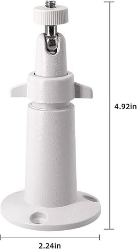 3Set Security Camera Wall Mounts Stands Support 360° Swivel & 90° Tilt Suitable for Arlo Pro Smart Cameras in Saudi Arabia