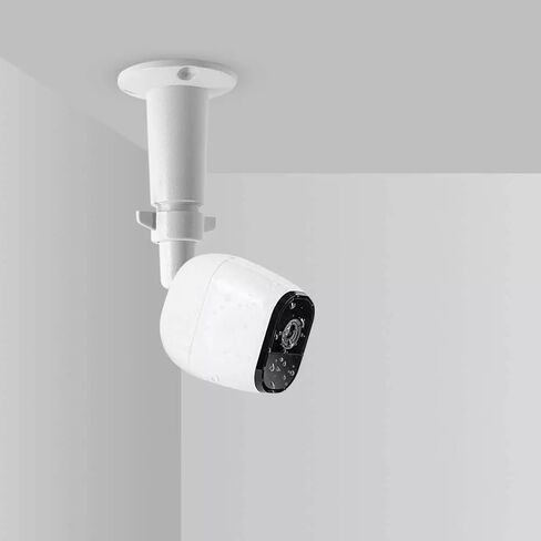 3Set Security Camera Wall Mounts Stands Support 360° Swivel & 90° Tilt Suitable for Arlo Pro Smart Cameras in Saudi Arabia