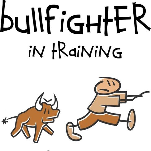 CafePress Bullfighter in Training Toddler T Shirt Cute Toddler Graphic Tee, 100% Cotton in Saudi Arabia