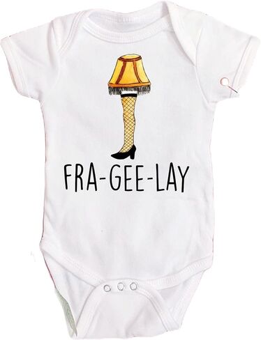 Christmas Leg Lamp - Baby Boy Girl Clothes Infant Bodysuit Funny Cute Story in Saudi Arabia