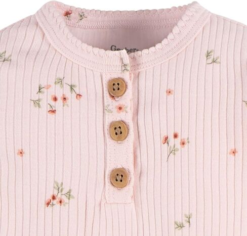Gerber baby-girls Baby Boys' and Baby Girls' 2-pack Bodysuits in Saudi Arabia