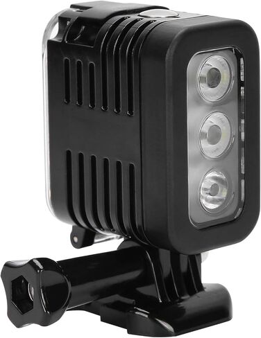 مصباح LED للغوص تحت الماء من CHICIRIS للكاميرا الرياضية، سطوع قابل للتعديل 45 مترًا، ضوء غوص للتصوير الفوتوغرافي in Kuwait