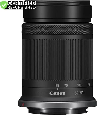 Canon EOS R50 Mirrorless Camera Body w/ 2 Lens Kit RF-S 18-45mm is STM & RF-S 55-210mm is STM 5811C022 (Renewed) Bundle w/Deco Gear Photography Bag + 2X Battery + 2X 64GB Memory Cards + Accessories in Saudi Arabia