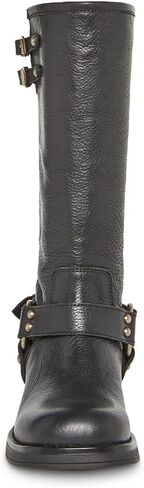 Steve Madden Women's Astor Black Leather Fashion Boot in Saudi Arabia
