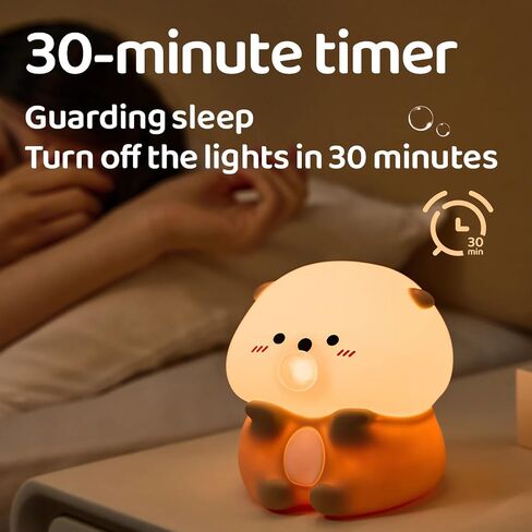 Night light for kids,Cute Unicorn Lamp, 3-Level Dimmable USB Rechargeable Lamp with Timer, Soothing Animal Toy for Nursery Bedroom Dorm Decor, Gift for Boys Girls Teens Adults (Birthday Christmas) in Saudi Arabia