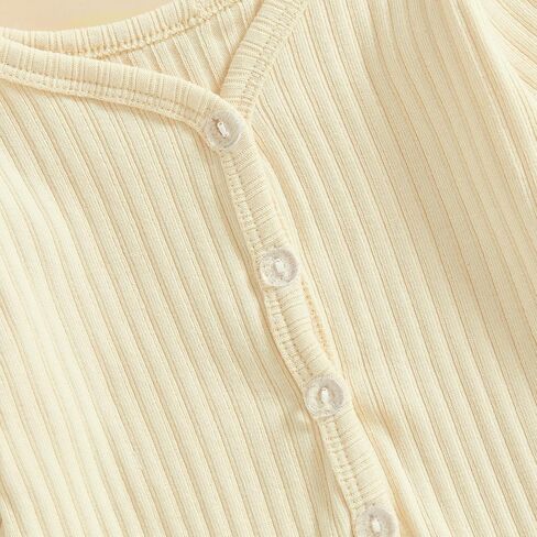 Kids Toddler Girls Lightweight V Neck Cardigan Sweater Long Sleeve Button Down Ruffle Knitwear Casual Knit Sweaters in Saudi Arabia