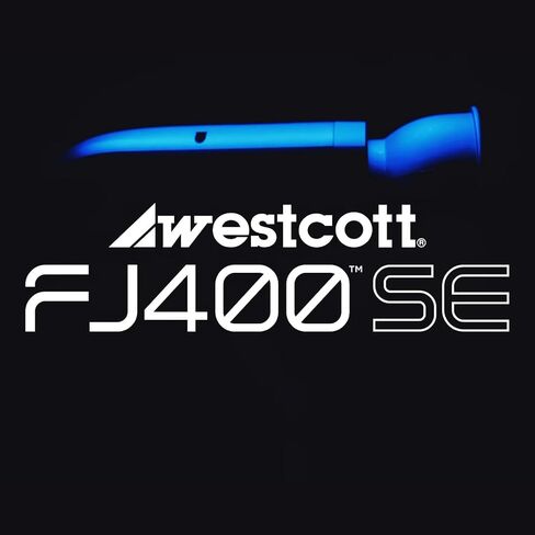 حزمة Westcott FJ400-SE Studio Strobe 400Ws (110V) مع مشغل فلاش لاسلكي عالمي FJ-X3 M مع حامل كاميرا متعدد العلامات التجارية (عنصران) in Saudi Arabia