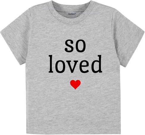 تي شيرت لطيف للأطفال والرضع من So Loved - ملابس مضحكة للفتيات والأولاد لحفلات استقبال المولود الجديد in Kuwait