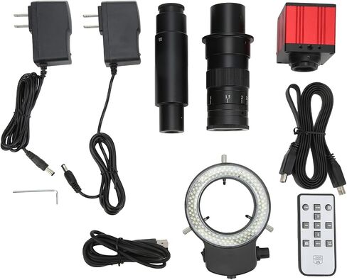 37MP 1080P 60FPS HDMI USB Industrial Microscope Camera with Conversion Adapter, Video Industry Digital C Mount Microscope Camera in Kuwait