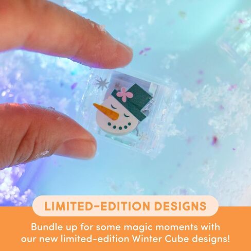 Glo Pals Water-Activated Light-Up Cubes for Bathtime and Sensory Play - Includes 6 Reusable Light-Up Cubes - Sensory Toys and Glowing Bath Cubes for Kids and Toddlers - Zoo in Saudi Arabia