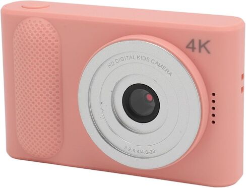 Yunseity Micro SLR Camera, Portable Digital Camera 16x Digital Zoom Electronic Image Stabilization 48MP HD Thin and Light for Vlog (White) in Saudi Arabia