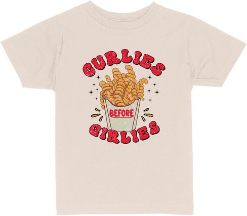 تي شيرت للأطفال الصغار من Curlies Before Girlies in Kuwait