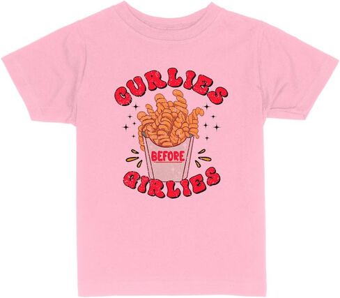 تي شيرت للأطفال الصغار من Curlies Before Girlies in Kuwait