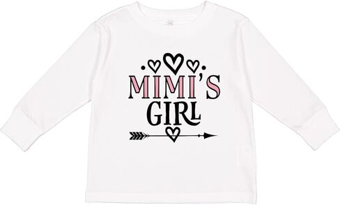 تي شيرت Inktastic Mimi Girl Granddaughter بأكمام طويلة in Kuwait
