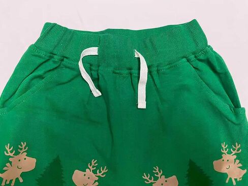 Kids Christmas Outfits 2 Piece Boys Girls Xmas Santa Elk Sweatshirt + Leggings Pants Set Winter Clothing Sets 1-7T in Saudi Arabia