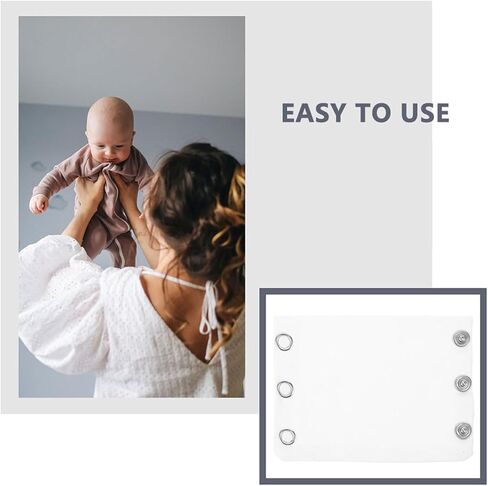 4 قطع موسع بدلة الأطفال: بدلة أطفال قطنية موسع رومبير المنشعب تمديد التصحيح مع أزرار إطباقية قطعة تطويل الطفل in Kuwait