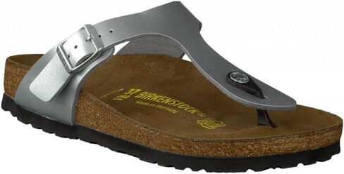 Birkenstock Thong ''Gizeh'' from Birko-Flor in silver 44.0 EU W in Saudi Arabia