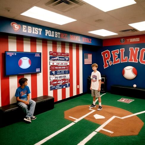 Baseball Room Decor for Teen Boys Motivational Bedroom Wall Decor Posters Accessories Baseball Wall Art Signs Fun Stuff Decorations for Nursery Bed Room Dorm Classroom Bathroom in Kuwait