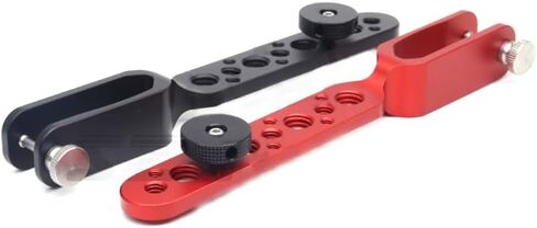 SZRMCC Image Transmission Bracket 3/8" Thread Expansion Fixed Mounting Bracket for DJI Roini 2 Gimbal,Teradek,VAXIS Video Transmitter (Black) in Saudi Arabia