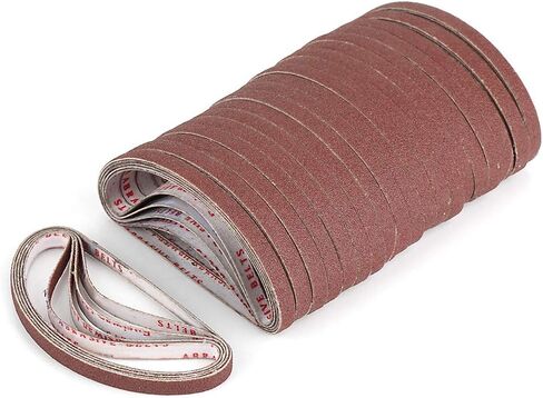 Sanding Belt, 100 Pcs/Set Abrasive Sanding Belts Finger Sander Belt Power Finger File Sander Abrasive Sanding, Belt Power Finger File Sander in Saudi Arabia
