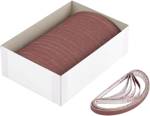 Sanding Belt, 100 Pcs/Set Abrasive Sanding Belts Finger Sander Belt Power Finger File Sander Abrasive Sanding, Belt Power Finger File Sander in Saudi Arabia