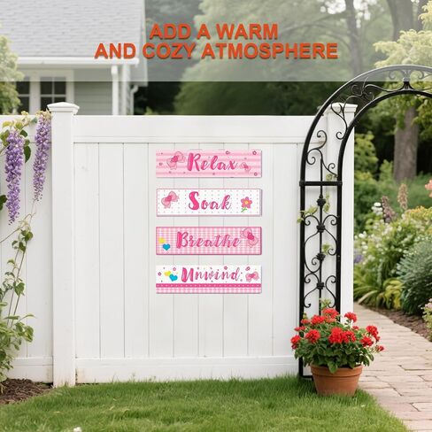 Yi-gog 4 Pcs Cartoon Room Decor Wooden Wall Art for Kids, Inspirational Nursery Bedroom Wall Decor Boys Girls, Cute Themed Sign Hanging Plaque for Home in Kuwait