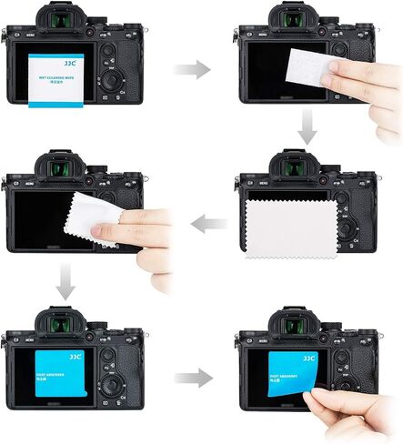 قطعتان من واقي الشاشة الزجاجي المتوافق مع Ricoh GR III GRIIIx GR3x GRIII GR3، مضاد لبصمات الأصابع ومضاد للخدش ومقاوم للماء ورفيع للغاية بصلابة 9H وغطاء واقي LCD مقوى in Saudi Arabia