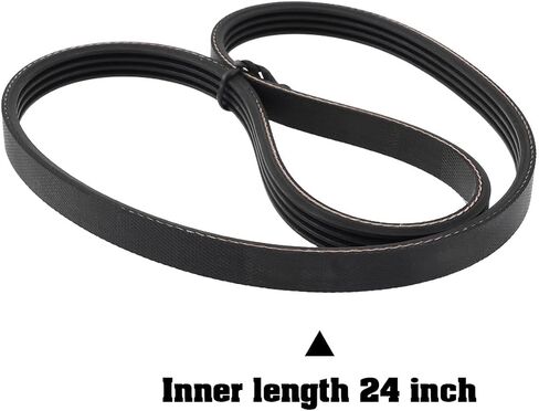 2X Lathe Drive Belt Replacement Belts Compatible with Harbor Freight Central Machinery 65345 in Saudi Arabia
