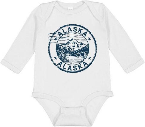 سالوبيت للأطفال الرضع بأكمام طويلة من TATY Kids Stamp Alaska in Saudi Arabia
