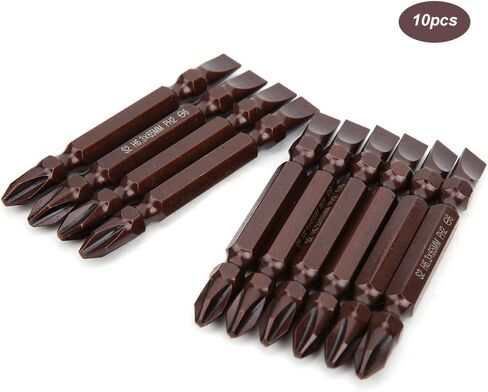 10PCs Double Ended Screwdriver Bit H6.3 x 65MM in Saudi Arabia