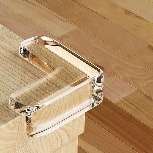 10 Pack Corner Protector Guards, Furniture Edge Safety Bumpers, Proof Bumper & Cushion to Cover Sharp Furniture & Table Edges - Clear T Shaped in Saudi Arabia