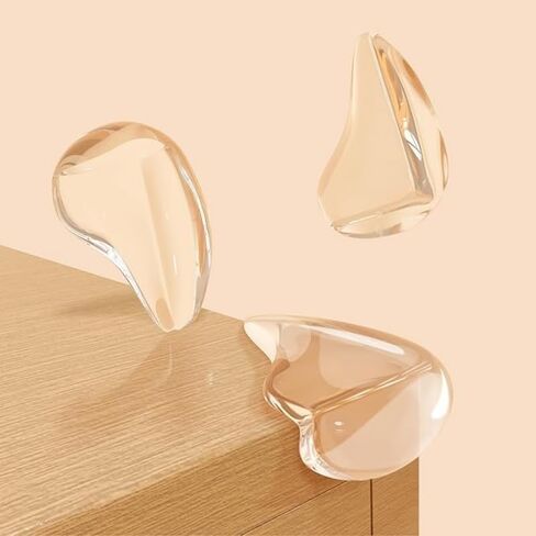 10PCS Transparent Corner Protectors Suitable for Furniture, Tables, cabinets, and Other Sharp Corners and Edges, Transparently in Saudi Arabia