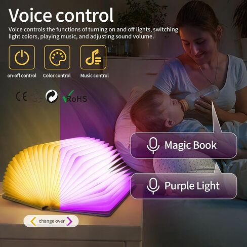 Portable Night Light with White Noise Machine for Adults Kids,Meditation Soother Relaxing Sounds Sleep Machine,3D Dragon Embossed Book Lamp for Bedroom,Music Speaker in Saudi Arabia
