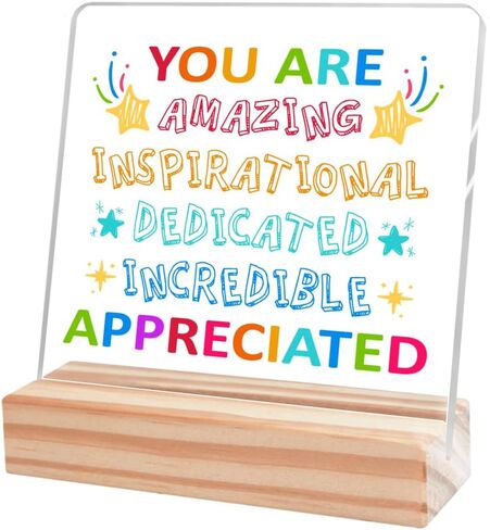 Nursery Room Table Sign,You Are Proof There Is Good In This World Motivational Sign Acrylic Plaque With Wooden Stand Sign for Home Nursery Classroom Kids Room Desk Tabletop Shelf Decor A420 in Saudi Arabia