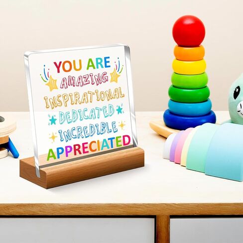 Nursery Room Table Sign,You Are Proof There Is Good In This World Motivational Sign Acrylic Plaque With Wooden Stand Sign for Home Nursery Classroom Kids Room Desk Tabletop Shelf Decor A420 in Saudi Arabia