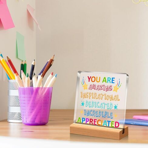Nursery Room Table Sign,You Are Proof There Is Good In This World Motivational Sign Acrylic Plaque With Wooden Stand Sign for Home Nursery Classroom Kids Room Desk Tabletop Shelf Decor A420 in Saudi Arabia