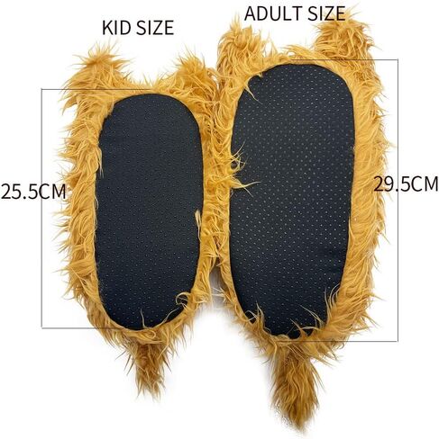 Highland Cow Slippers for Women, Hyland Cattle Slippers Fluffy Scottish Soft Warm Animal House Plush Slippers for Cow Lover Christmas Birthday Gift - Fuzzy Cartoon Design in Saudi Arabia