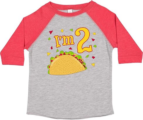 تي شيرت Inktastic I'm Two- Taco لحفلات عيد الميلاد للأطفال الصغار in Saudi Arabia