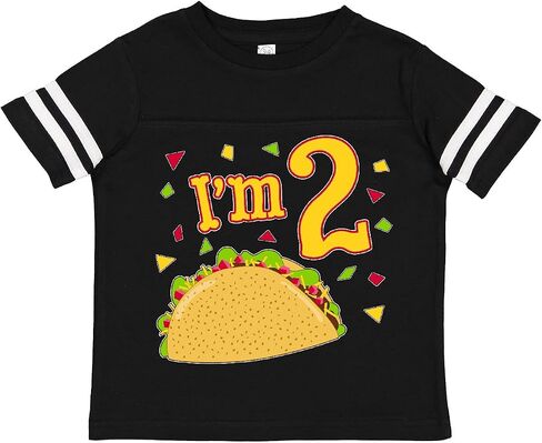 تي شيرت Inktastic I'm Two- Taco لحفلات عيد الميلاد للأطفال الصغار in Saudi Arabia