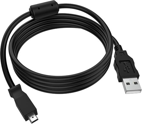 Replacement U-8 USB Data Cable Compatible with Kodak EasyShare Digital Cameras Z1012 is, Z1015 is, Z1085 is, Z1275, Z1285, Z1485 is, Z612, Z650, Z700, Z710, Z712 is, Z730, Z740, Z760 (4FT) in Saudi Arabia