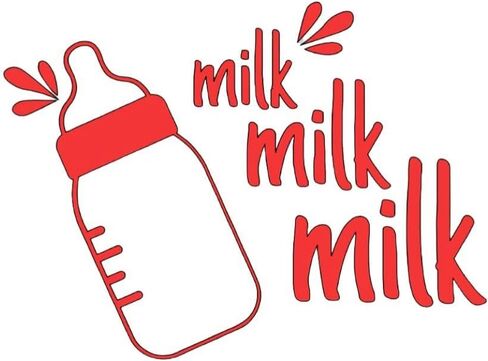 Milk Milk Milk Baby Bodysuit Onesie in Saudi Arabia