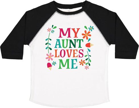 inktastic My Aunt Loves Me Niece Toddler T-Shirt in Saudi Arabia