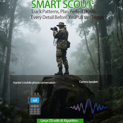Hunting & Trail Dual Camera Solar Powered LTE 4G Cellular Game Cameras with Night Vision Motion Activated Waterproof & Sends Picture to Cell Phone with App Deer Cam 0.2s Trigger 940nm IR Led No Glow in Saudi Arabia