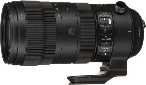 حزمة سيجما 70-200 ملم f/2.8 DG OS HSM الرياضية لنيكون F (590955). العدسة المثالية للصور الشخصية الاحترافية وحفلات الزفاف والمغامرات الداخلية والخارجية والحياة البرية والسفر ورحلات السفاري واستخدام الصور + الملحقات in Kuwait