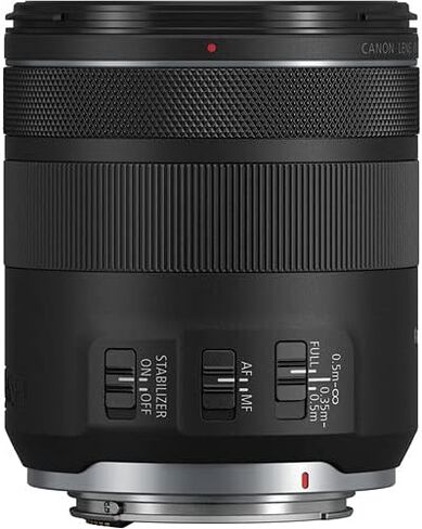 Canon RF 85mm f/2 Macro is STM Lens | Compact Medium-Telephoto Prime with Image Stabilization & Smooth STM Autofocus | for Portraits & Low-Light Photography (4234C002) + Shoulder Bag + 64GB Card in Saudi Arabia