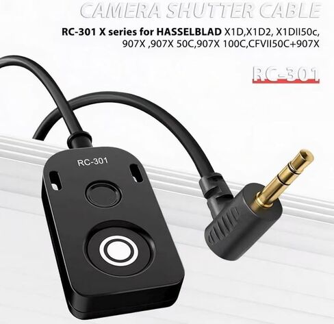 Compact Shutter Release Button Device for Hassel Cameras.Compatible Models: X1D, X1D 50C, X1D2, X1DII 50C, 907X, 907X 50C, 907X 100C, CFVII 50C + 907X in Saudi Arabia