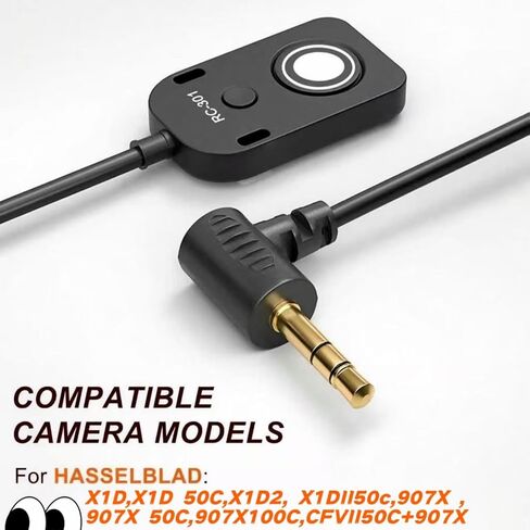 Compact Shutter Release Button Device for Hassel Cameras.Compatible Models: X1D, X1D 50C, X1D2, X1DII 50C, 907X, 907X 50C, 907X 100C, CFVII 50C + 907X in Saudi Arabia