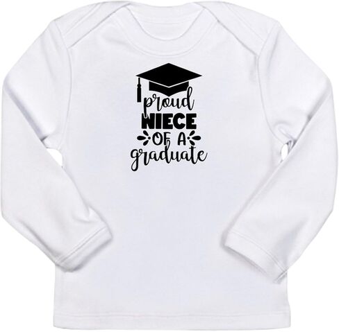 CafePress Proud Niece of A Graduate Long Sleeve T Shirt Cute Long Sleeve Infant Baby T-Shirt in Saudi Arabia