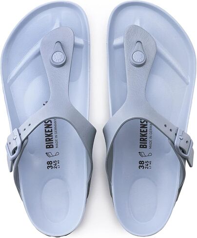 Birkenstock Unisex Gizeh Essentials EVA Sandal Dusty Blue 40 R EU in Saudi Arabia