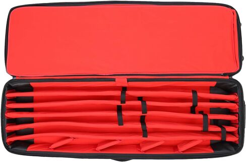 حقيبة أدوات Matthews Rolling C+ Stand – إصدار مموه باللون الرمادي | حقيبة معدات دوارة شديدة التحمل للحوامل C والحوامل الثلاثية ومعدات الإمساك | معزز ومقاوم للطقس in Saudi Arabia